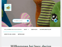 Tablet Screenshot of kess-design.ch